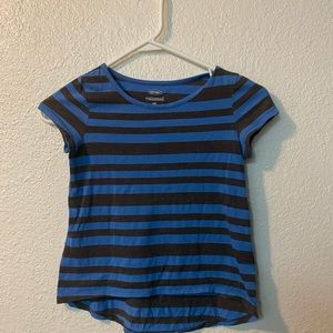 A kid shorts super nice stripes blue and gray nice